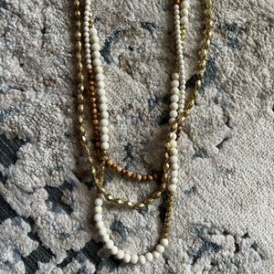 Lucky Brand Multi-Layered Beaded Necklace